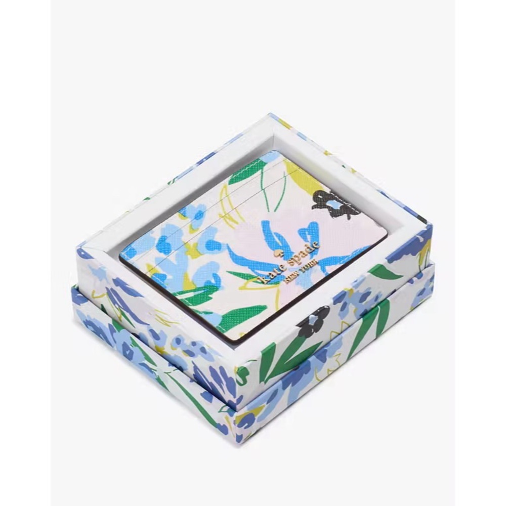 Floral Small Slim Card Holder